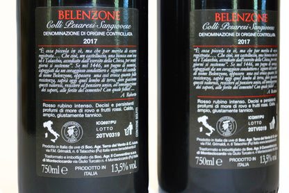 Vino rosso "Belenzone"